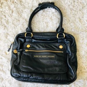 Marc by Marc Jacobs black leather purse